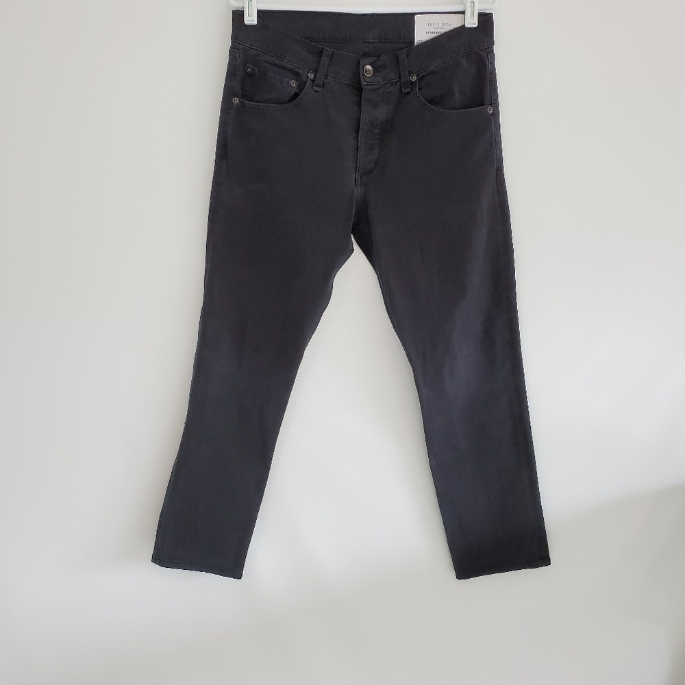 Rag and Bone black wash Jean's Size 33